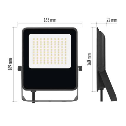 LED Floodlight VISIO LED/50W/230V 4000K IP65
