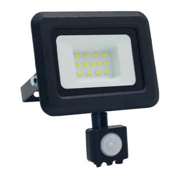 LED Floodlight with a sensor LED/10W/230V 4000K IP44