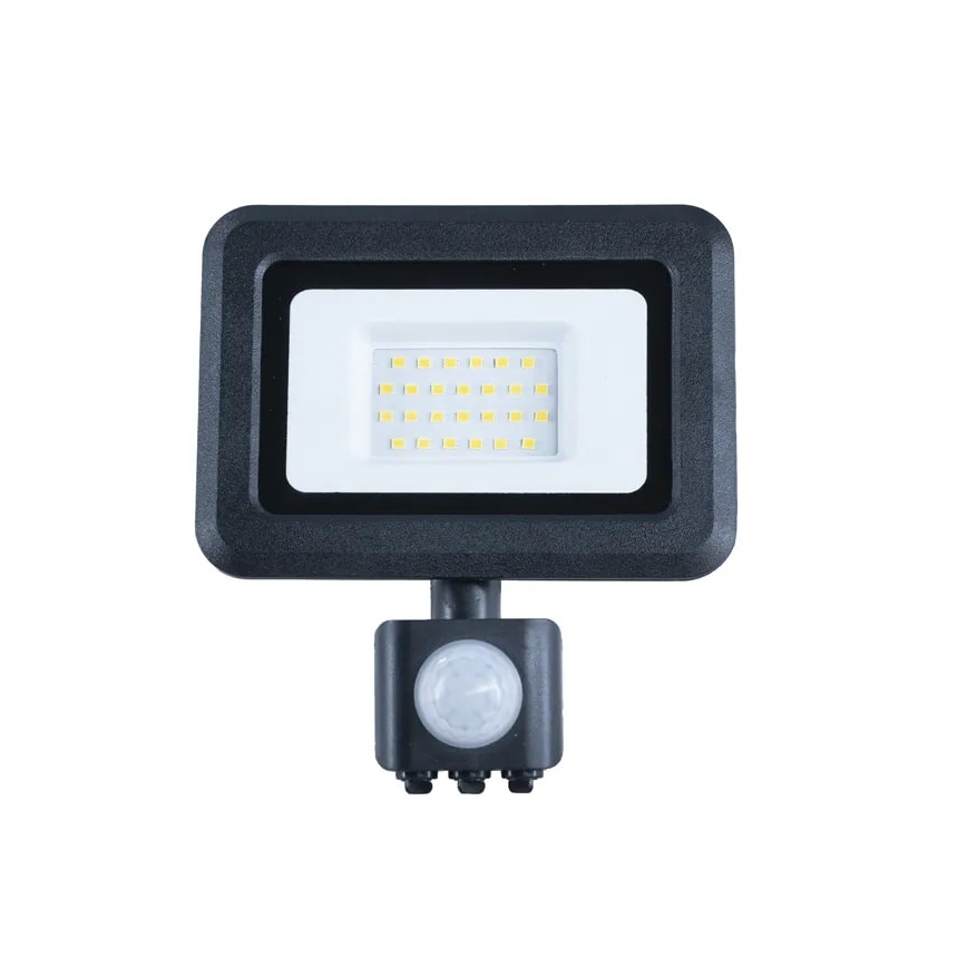 LED Floodlight with a sensor LED/20W/230V 4000K IP44
