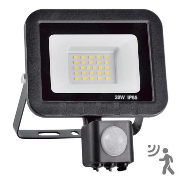 LED Floodlight with a sensor LED/20W/230V IP65