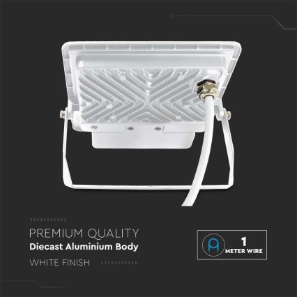 LED Floodlight with a sensor LED/50W/230V 4000K IP65 white