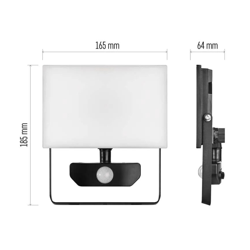LED Floodlight with a sensor TAMBO LED/30W/230V 4000K IP54
