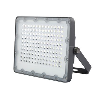 LED Floodlight with a solar panel FOCUS 100W/15000 mAh 3,2V 6000K IP65 + remote control
