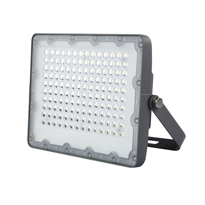 LED Floodlight with a solar panel FOCUS 100W/15000 mAh 3,2V 6000K IP65 + remote control