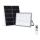 LED Floodlight with a solar panel FOCUS 100W/15000 mAh 3,2V 6000K IP65 + remote control
