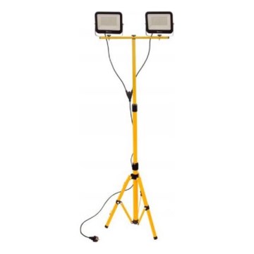 LED Floodlight with a stand NOCTIS 2xLED/50W/230V 4000K IP65