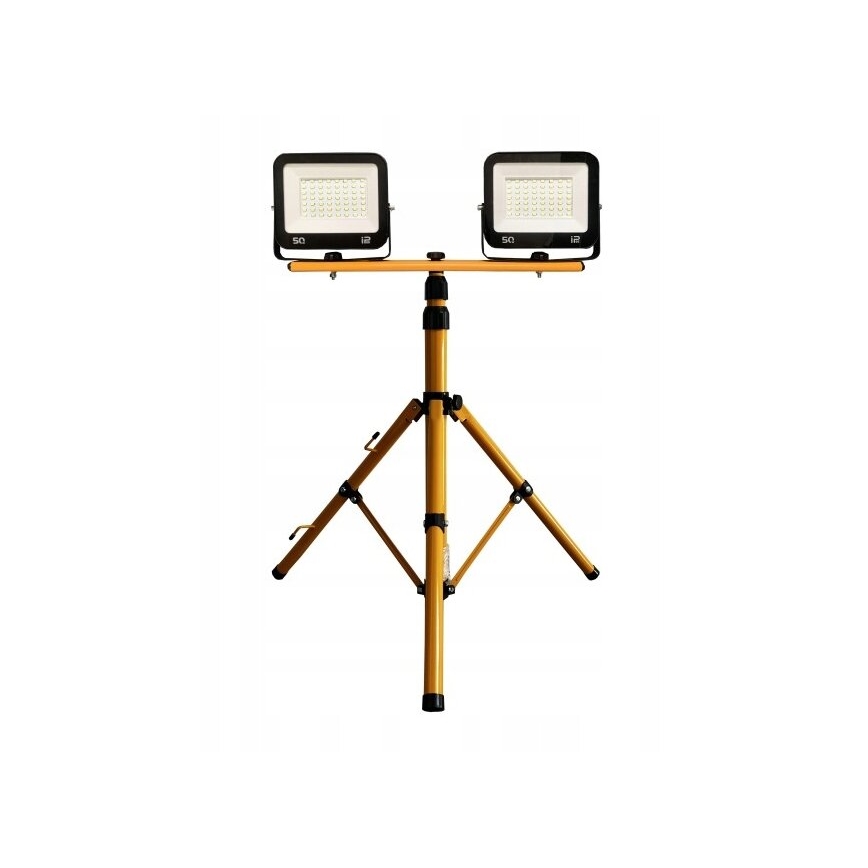 LED Floodlight with a stand NOCTIS 2xLED/50W/230V 4000K IP65