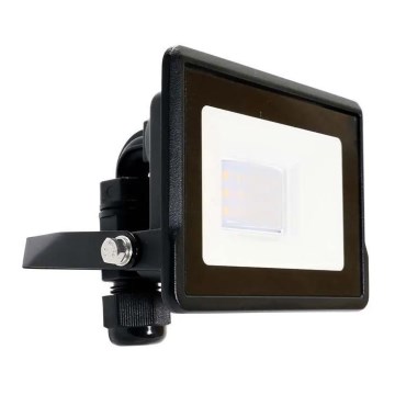 LED Floodlight with direct connection SAMSUNG CHIP LED/10W/230V IP65 6500K black