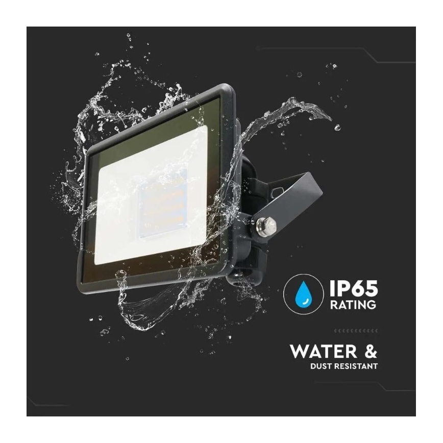 LED Floodlight with direct connection SAMSUNG CHIP LED/20W/230V IP65 6500K