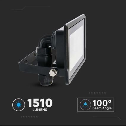 LED Floodlight with direct connection SAMSUNG CHIP LED/20W/230V IP65 6500K