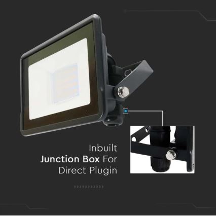 LED Floodlight with direct connection SAMSUNG CHIP LED/20W/230V IP65 6500K