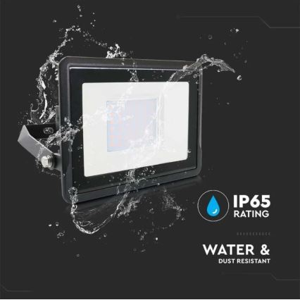 LED Floodlight with direct connection SAMSUNG CHIP LED/30W/230V IP65 6500K