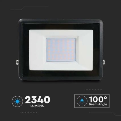 LED Floodlight with direct connection SAMSUNG CHIP LED/30W/230V IP65 6500K