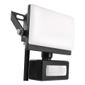 LED Floodlight with Motion and Dusk Sensor TAMBO EVO LED/10W/230V 4000K IP44 Black