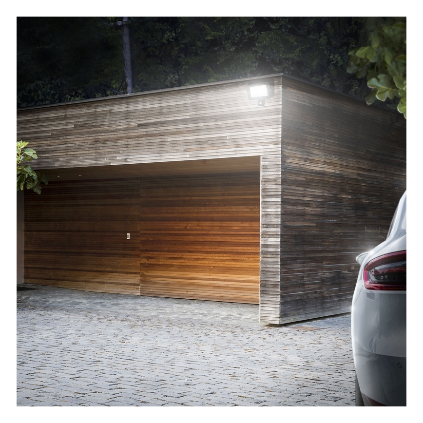 LED Floodlight with motion sensor NOCTIS LUX 3 LED/50W/230V 4000K IP44 white