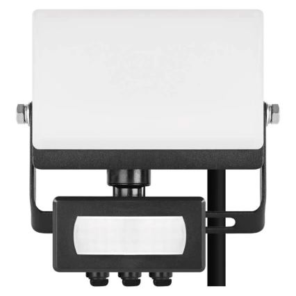 LED Floodlight with Motion and Dusk Sensor TAMBO EVO LED/10W/230V 4000K IP44 Black