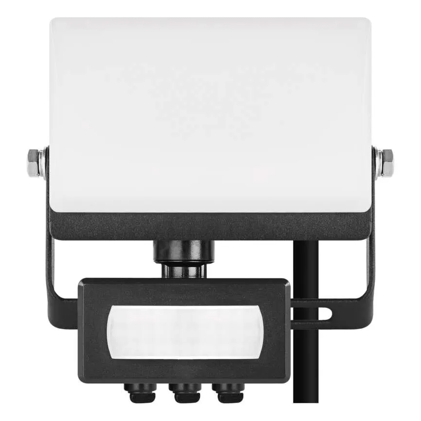 LED Floodlight with Motion and Dusk Sensor TAMBO EVO LED/10W/230V 4000K IP44 Black