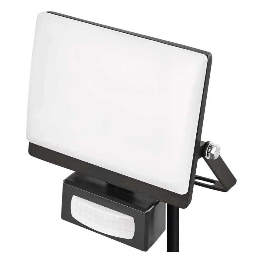LED floodlight with motion and dusk sensor TAMBO EVO LED/20W/230V 4000K IP44 black