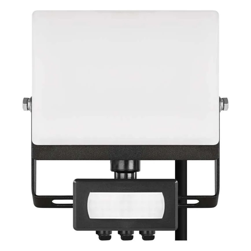 LED floodlight with motion and dusk sensor TAMBO EVO LED/20W/230V 4000K IP44 black