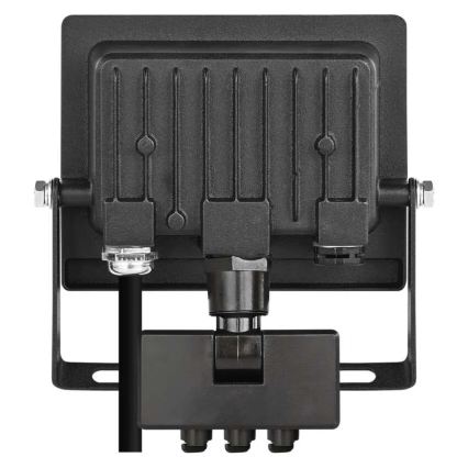 LED floodlight with motion and dusk sensor TAMBO EVO LED/20W/230V 4000K IP44 black