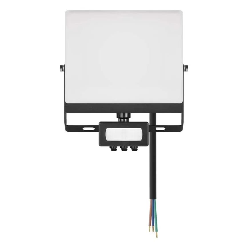 LED Floodlight with Motion and Dusk Sensor TAMBO EVO LED/30W/230V 4000K IP44 Black