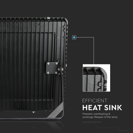 LED Floodlight with Samsung LED Chip, 1000W, 230V, 4000K, IP65