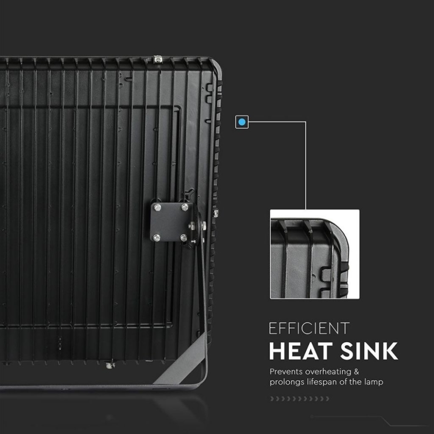 LED Floodlight with Samsung LED Chip, 1000W, 230V, 4000K, IP65