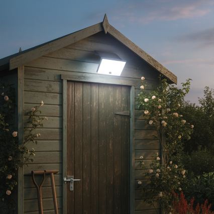 LED Floodlight with Sensor and Solar Panel FUJI LED/8W/3,7V 2000 mAh IP65
