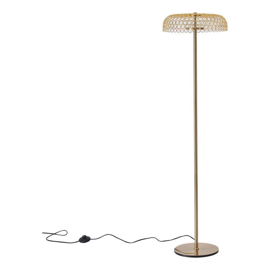 LED Floor lamp LED/10W/230V 3000K gold
