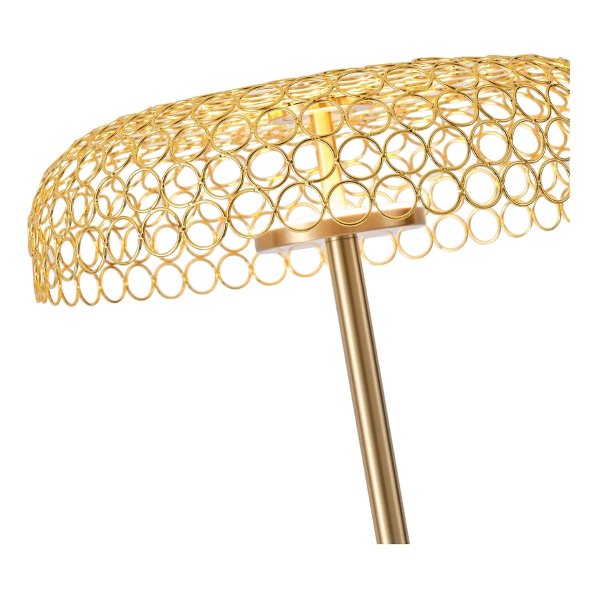 LED Floor lamp LED/10W/230V 3000K gold