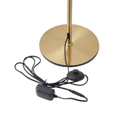 LED Floor lamp LED/10W/230V 3000K gold