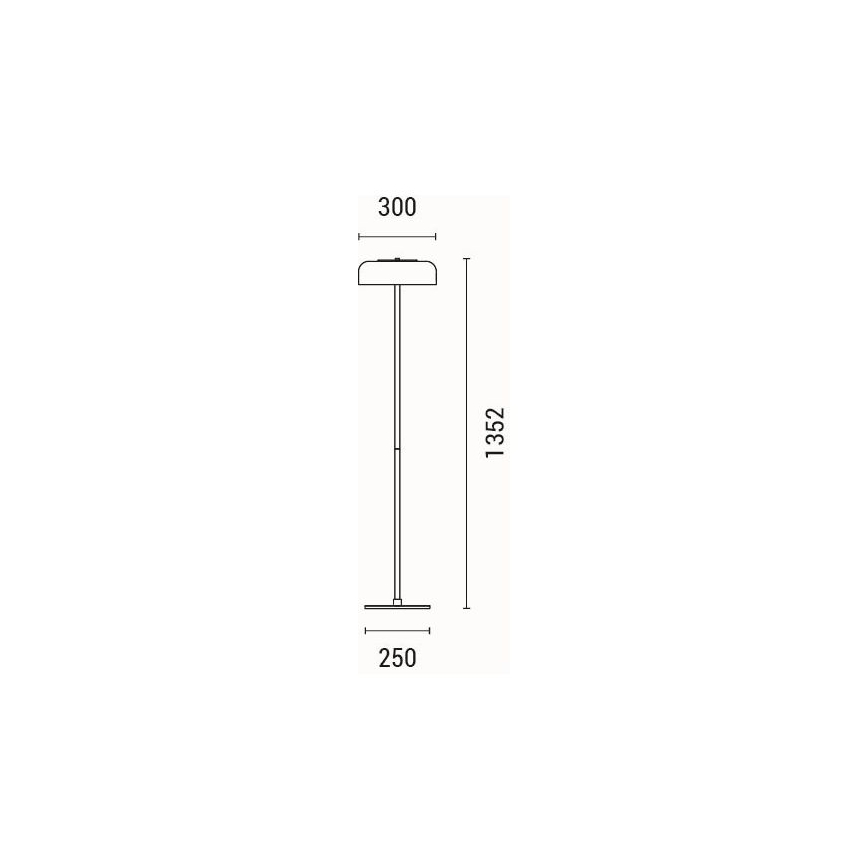 LED Floor lamp LED/8W/230V 3000K