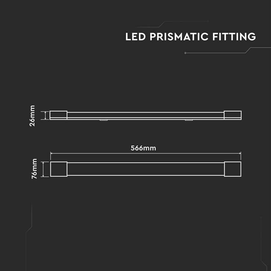LED Fluorescent light LED/20W/230V 6500K 60 cm white