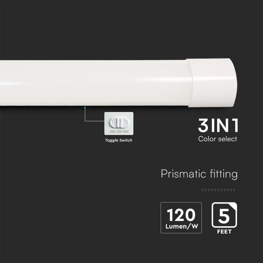 LED Fluorescent light LED/50W/230V 3000/4000/6500K 146 cm