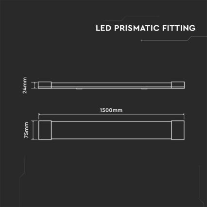 LED Fluorescent light LED/50W/230V 6500K 150 cm white