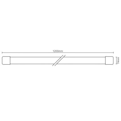LED Fluorescent light LED/72W/230V 4000K 120 cm