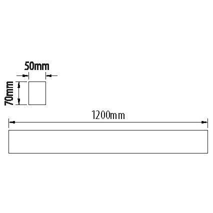 LED Fluorescent light LINIK LED/40W/230V 4000K white