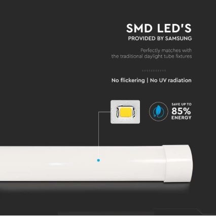 LED Fluorescent light SAMSUNG CHIP LED/50W/230V 6500K 150 cm