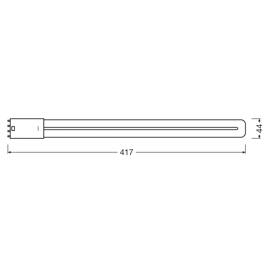 LED Fluorescent tube 2G11/18W/230V 3000K - Osram