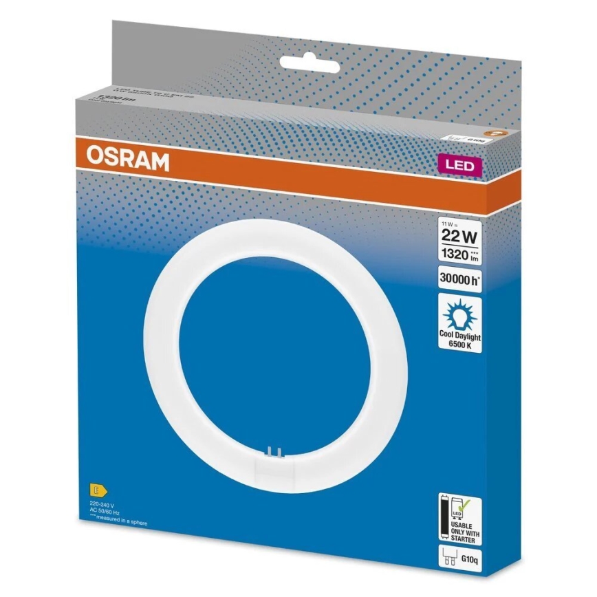 LED Fluorescent tube G10q/11W/230V 6500K - Osram