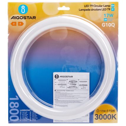 LED Fluorescent Tube G10q/17W/230V 3000K - Aigostar