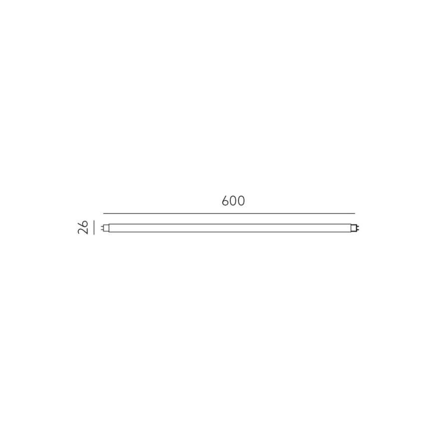 LED Fluorescent tube G13/9W/230V 4000K 60 cm