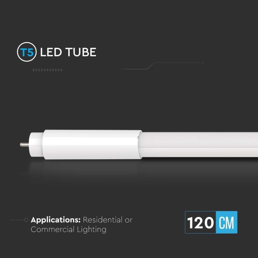 LED Fluorescent tube T5 G5/16W/230V 6500K 120 cm