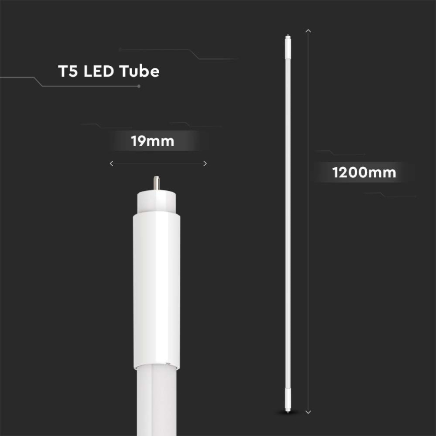 LED Fluorescent tube T5 G5/16W/230V 6500K 120 cm
