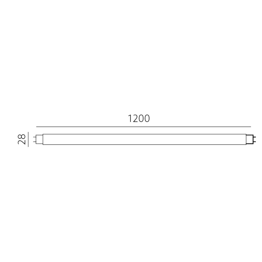 LED Fluorescent tube T8 G13/18W/230V 4000K 120 cm