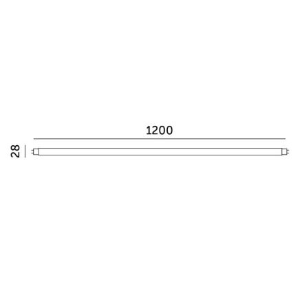 LED Fluorescent tube T8 G13/18W/230V 4000K 120 cm