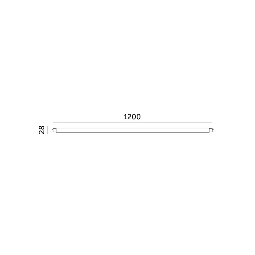 LED Fluorescent tube T8 G13/18W/230V 6500K 120 cm