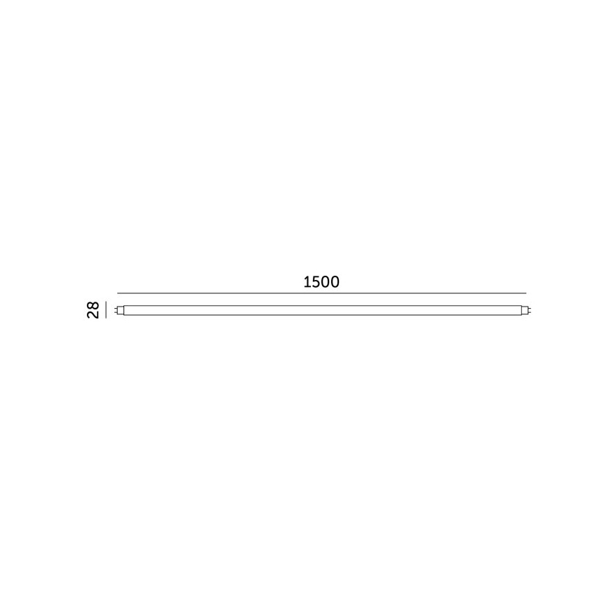 LED Fluorescent tube T8 G13/22W/230V 6500K 150 cm