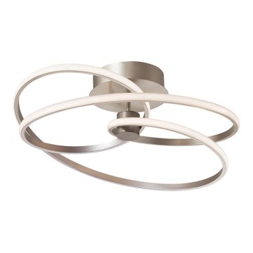 LED Flush-Mount Chandelier CORT LED/40W/230V silver