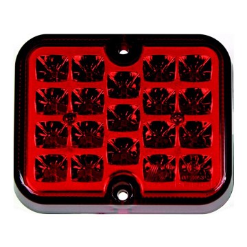 LED Fog light SINGLE LED/1,9W/12V IP67 red